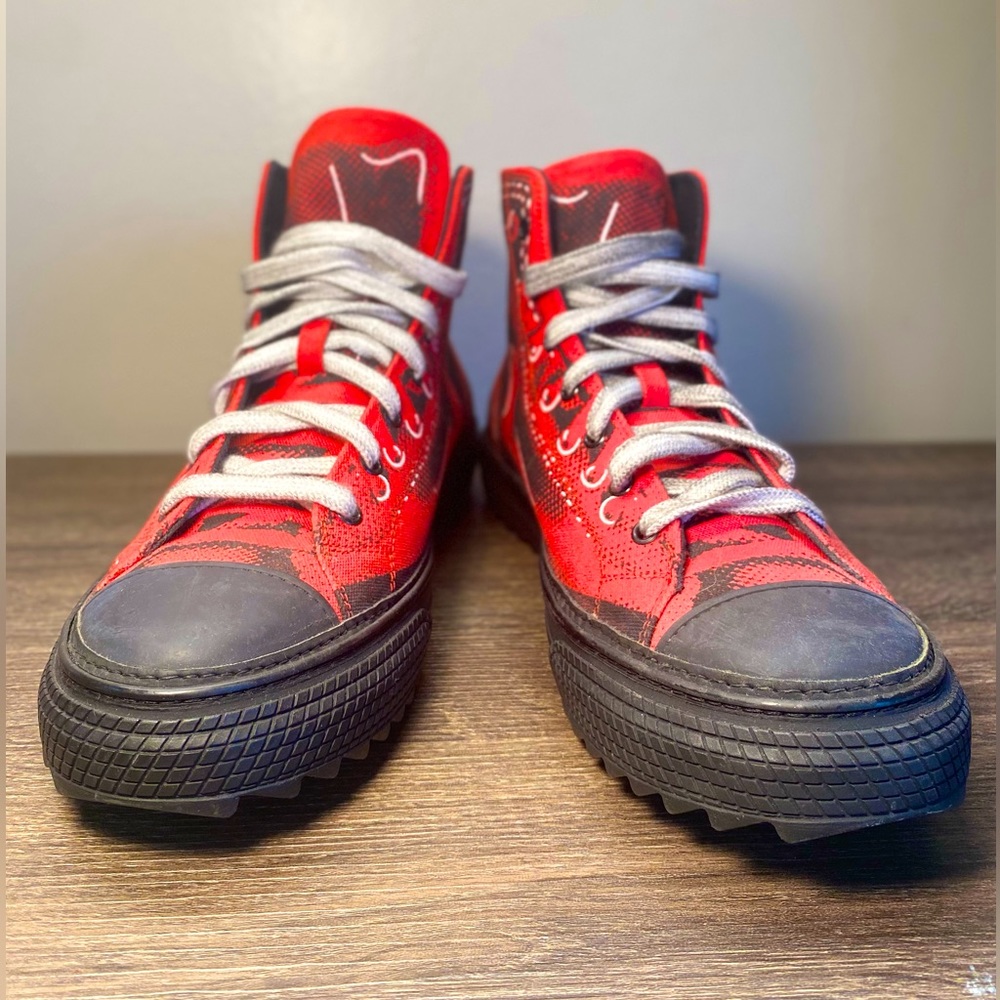Moschino Mens High-Top Sneakers